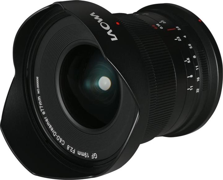 Immagine prodotto Venus Optic Lunghezza focale fissa 19mm F/2.8 Zero-D GFX - Fujifilm G-mount (Fujifilm G, Formato medio)