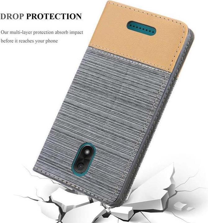 Productafbeelding Cadorabo Boek Jeans Optiek Cover (Wiko Jerry 3)
