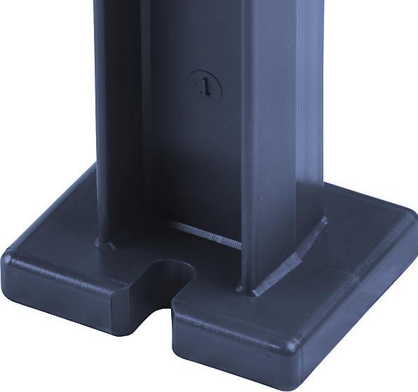 Image du produit Blome Banc sans dossier, 5 lattes, longueur 1500 mm, bleu.
