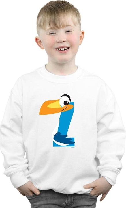 Actual product image Disney Boys Alphabet Z Is For Zazu Sweatshirt (140, 146)