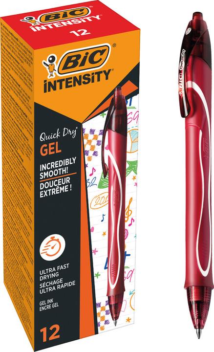 Image du produit Bic Roller Gel-ocity Quick Dry (Rouge, 1 x)