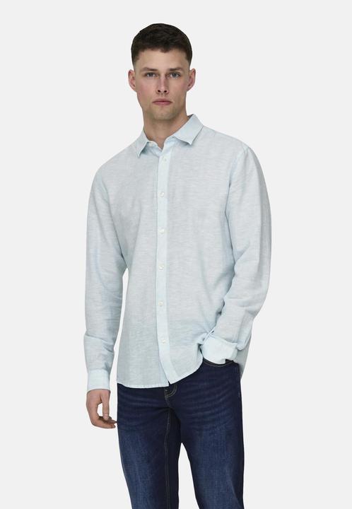 Actual product image Only & Sons Slim fit shirt collar shirt shirt shirt (M)