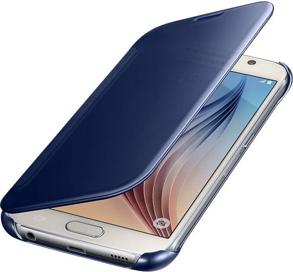 Actual product image PhoneLook Cover Clear View Cover dark blue (Samsung Galaxy S7)