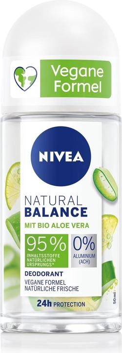 Produktbild NIVEA Natural Balance Bio Aloe Vera (Roll-on, 50 ml)