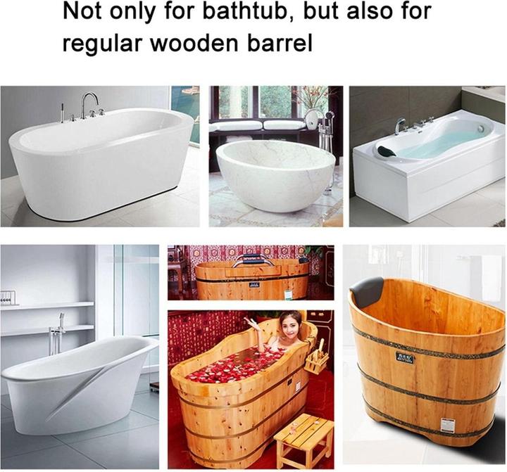 Actual product image König Design 70cm Bamboo Bath Shelf Bath Shelf Non-Slip Surface