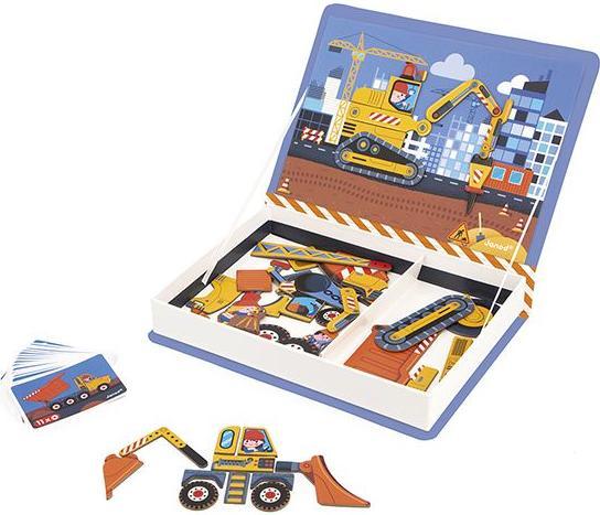 Image du produit Janod Livre magnétique construction