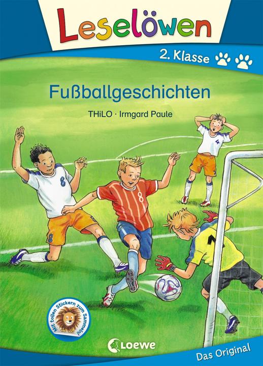 Produktbild Leselöwen 2. Klasse - Fussballgeschichten (Deutsch, THiLO, 2018)