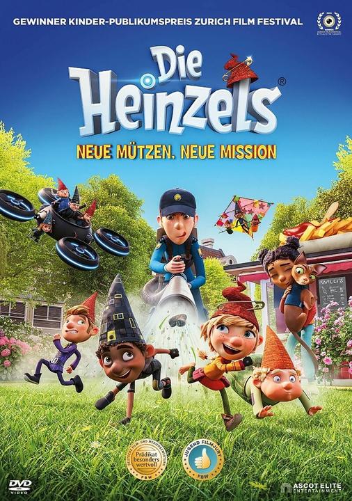 Immagine prodotto Die Heinzels: Neue Mützen, Neue Mission (DVD, 20250502, Inglese, Tedesco)