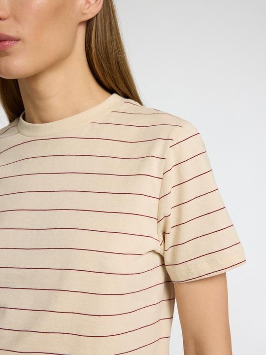 Image du produit Selected Femme T-shirt en coton rayé (XS)