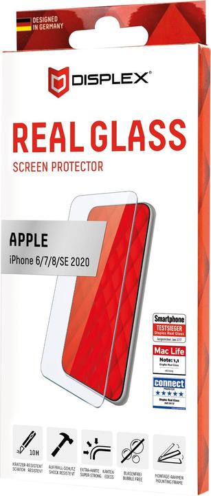 Immagine prodotto Displex Real Glass, 2D Panzerglas (1 Pezzo/i, Apple iPhone 6)