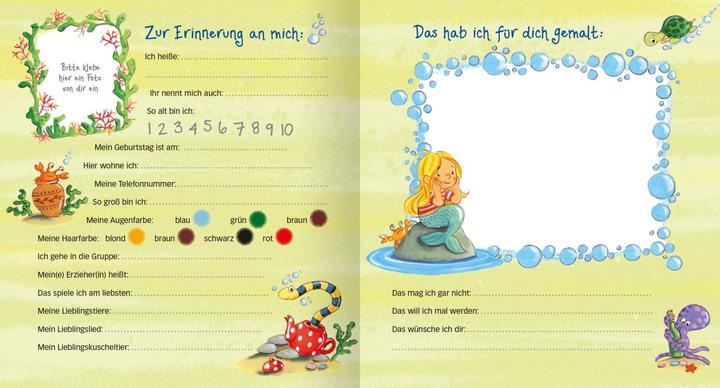 Produktbild Meine Kindergarten-Freunde Meerjungfrau (Deutsch, Sabine Kraushaar, 2019)