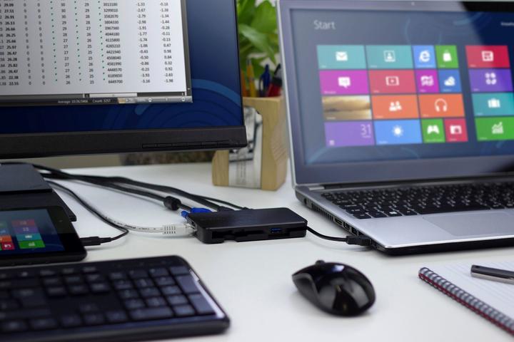 Produktbild Targus USB Adapter für mehrere Displays (Docking Port, 1 Ports)