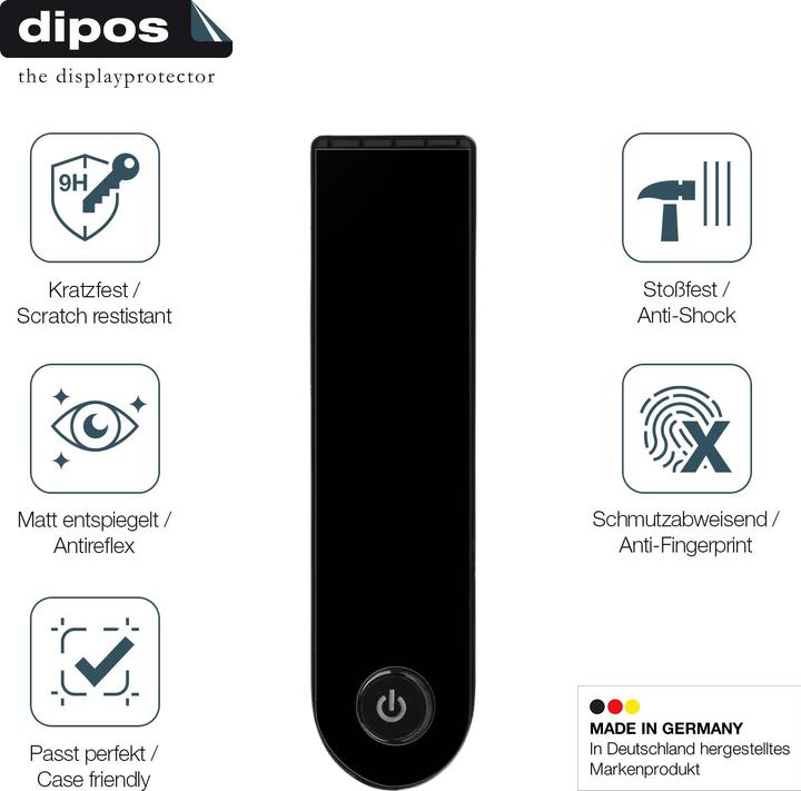 Produktbild Dipos Anti-Shock Displayschutz Matt 9H