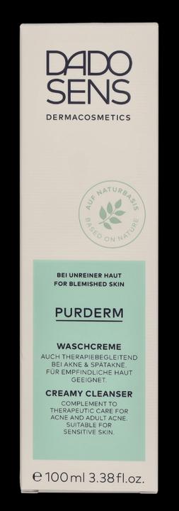 Actual product image Dado Sens PURDERM Washing Cream - Blemished and acne-prone skin (Wash cream, 100 ml)