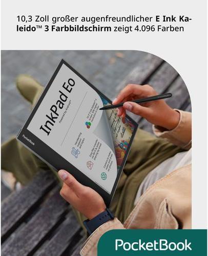 Productafbeelding PocketBook InkPad Eo (10.30", 64 GB, Mistig grijs)