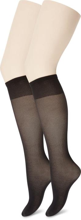 Actual product image Ellen Amber Ladies Knee Stockings Crêpe (40 DEN)