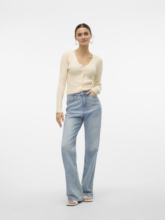 Produktbild Vero Moda Vmglory Rib Ls V-Neck Cardigan Ga Noos (L)
