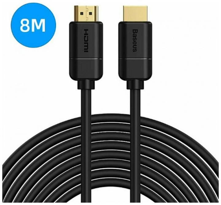 Image du produit Baseus high definition Series HDMI To HDMI Adapter Cable 8m Black (8 m, HDMI)