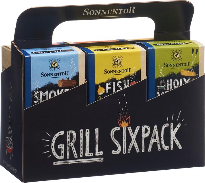 Produktbild Sonnentor Grillgewürz Sixpack à 6 Beutel (395 g)