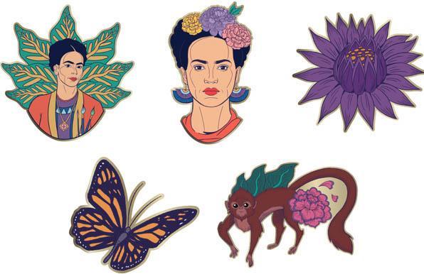 Actual product image Crocs Frida Kahlo/5 Pack (One size)