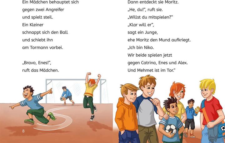 Produktbild Kosmos Teufelskicker, Bücherhelden 1. Klasse, Moritz macht das Spiel (Deutsch, Michael Böhm, Frauke Nahrgang, 2024)