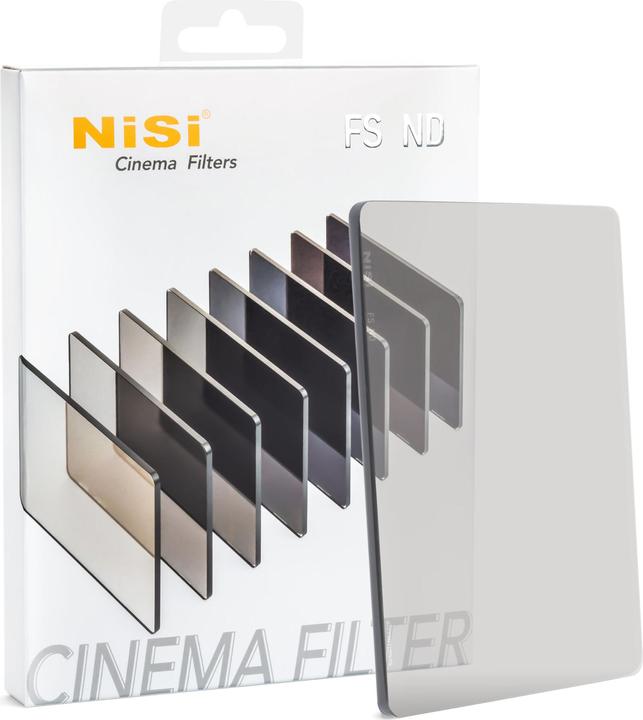 Productafbeelding Nisi Full Spectrum Cinema FS ND 4×5.65″ Nano Ti Neutral Density Filter (1.8) – 6 Stop (Neutraal kleurenfilter)