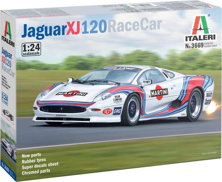 Actual product image 1:24 Jaguar XJ 220 Race Car