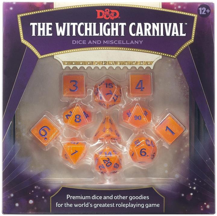 Produktbild Wizards of the Coast WTCC92820000 - Dungeons & Dragons: Witchlight Carnival RPG Würfel Set