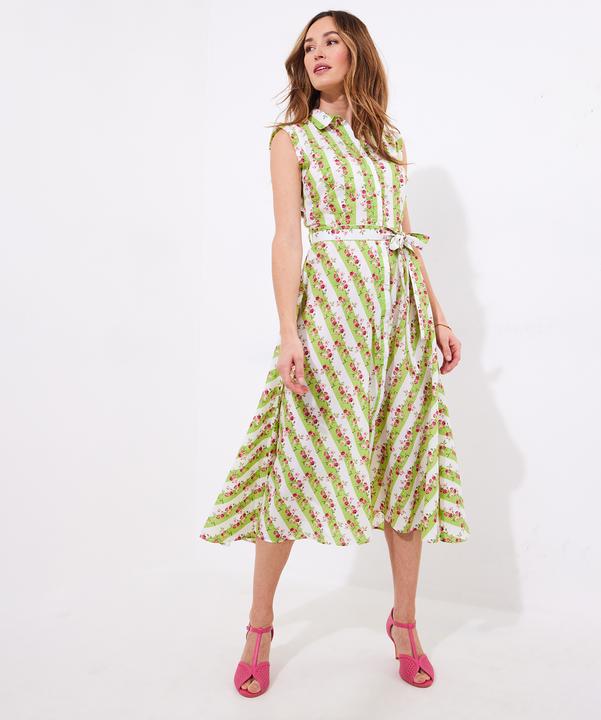 Image du produit Joe Browns Stripe Rose Tie-Waist Dress (42)