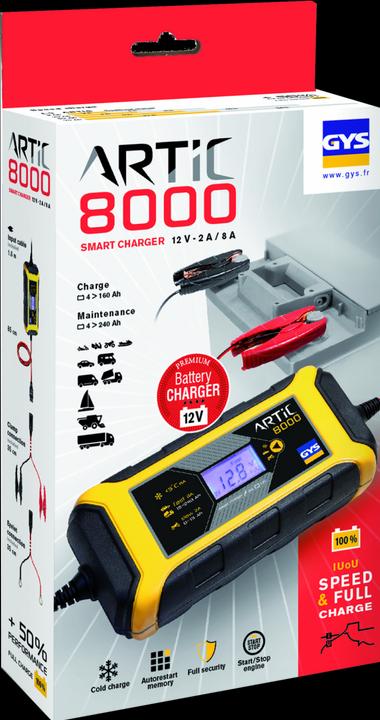 Image du produit GYS Artic 8000 (12V, 8 A)