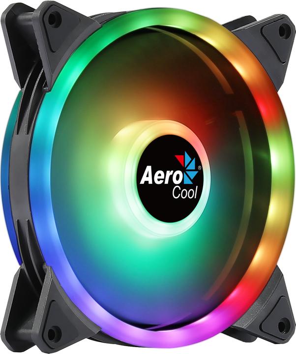 Actual product image AeroCool Duo 14 computer case fan 14 cm black (140 mm, 1 x)