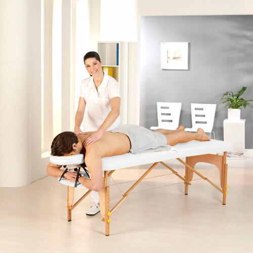 Produktbild Teqler Mobile Massageliege weiss