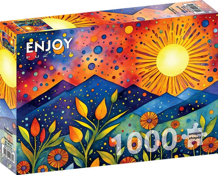 Produktbild Enjoy Puzzle Puzzle 1000 Teile - Sonnenuntergang Regen (1000 Teile)