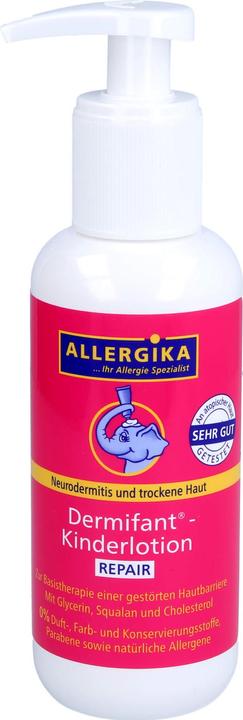 Immagine prodotto Allergika Dermifant Lozione Riparatrice per Bambini, 200 ml Lozione