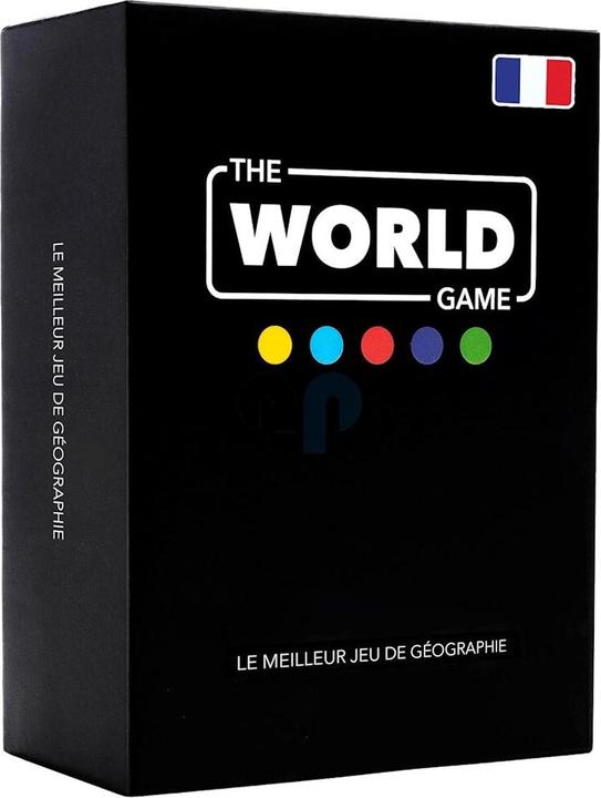 Image du produit The World Game Le jeu de cartes géographiques ultime avec carte du monde - Version française (Français)