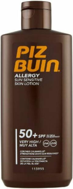Produktbild Piz Buin Allergy Sun (Sonnenlotion, SPF 50, 200 ml, 150 g)