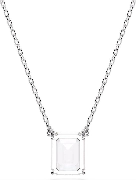 Actual product image Swarovski Stilla necklace octagon cut white (Swarovski Metal, 40 cm)