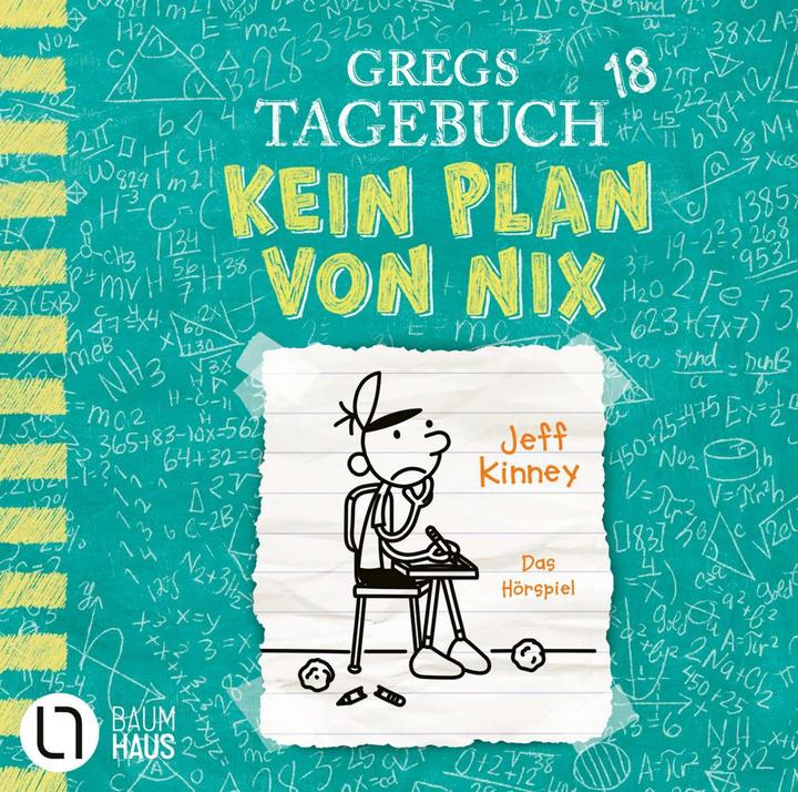 Actual product image Greg's Diary Volume 18 (Jeff Kinney., German)