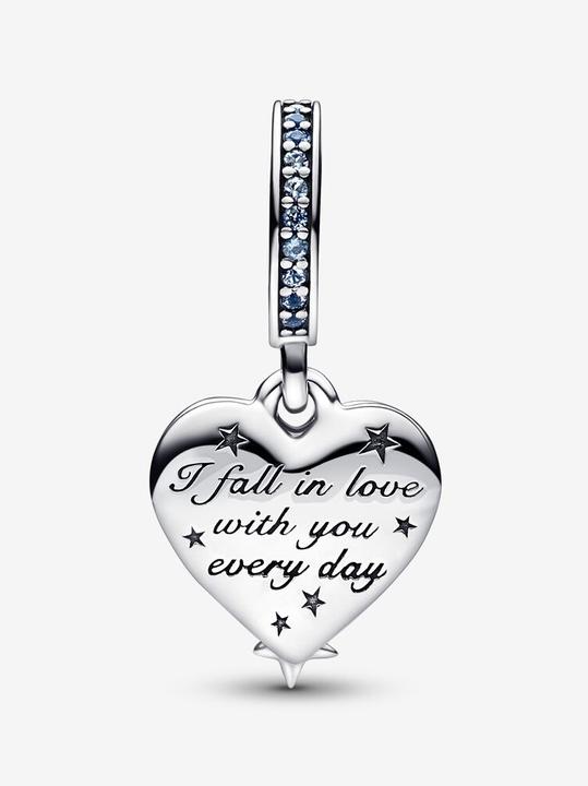 Produktbild Pandora Celestial Shooting Star Heart Double (Emaille)