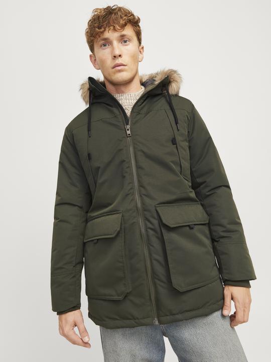 Produktbild Jack & Jones Jjeconstruct Faux Fur Parka Sn (XXL)