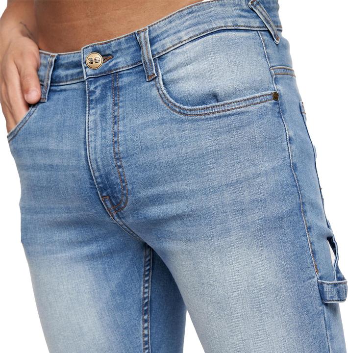 Immagine prodotto Crosshatch Pantaloncini da uomo Carpenter Denim Vintage (34)
