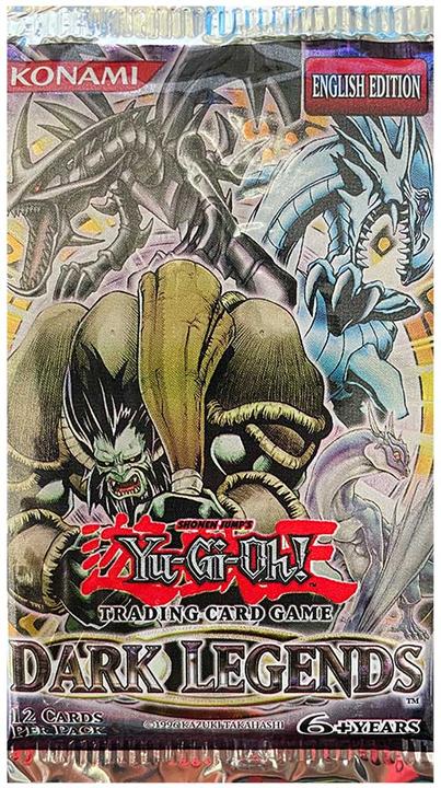Actual product image Yu-Gi-Oh Dark Legends 2-Pack Blister (Gorz Promo Card) -! (English, Booster display)