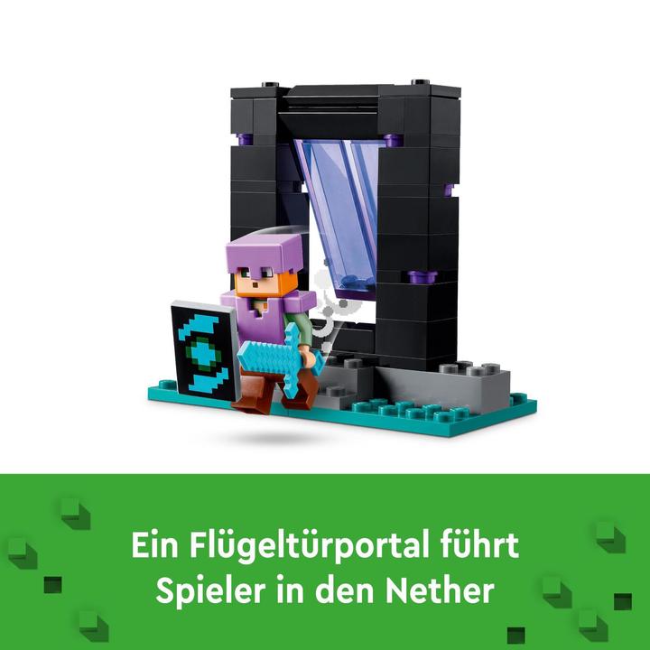 Produktbild LEGO Die Waffenkammer (21252, LEGO Minecraft)