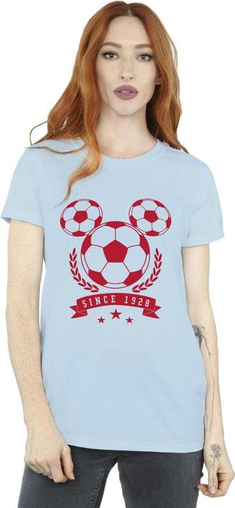 Immagine prodotto Disney Mickey Football Head Maglietta Ampia Donna (M)