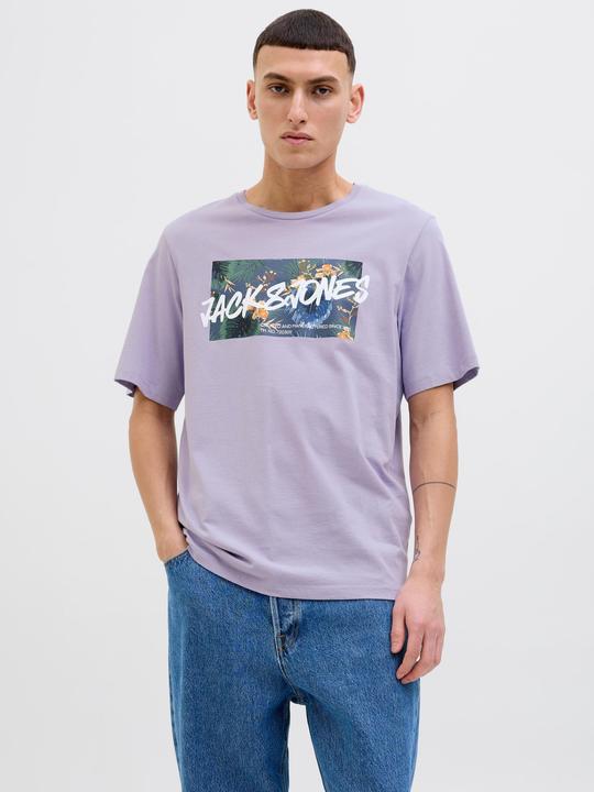 Actual product image Jack & Jones Logo Rundhalsausschnitt T-shirt T-shirt (M)