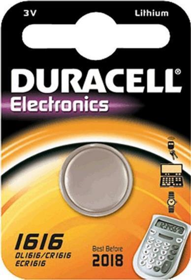 Actual product image Duracell Electronics (1 pcs., CR1616, 45 mAh)
