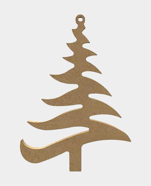 Actual product image Aladine MDF Christmas tree decoration