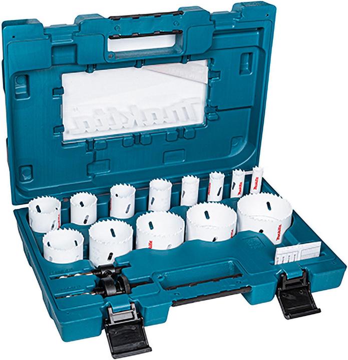 Makita Lochsägenset universal (16, 19, 22, 25, 32, 35, 37, 44, 51, 57, 64, 68, 76 mm)