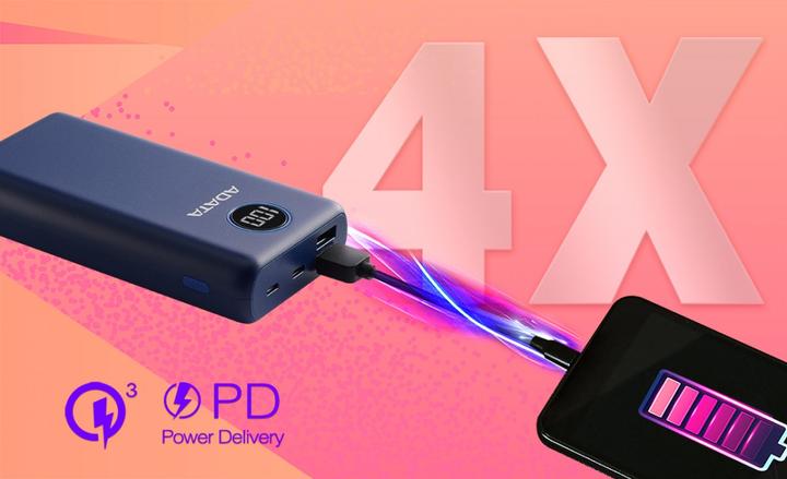 Produktbild Adata P20000QCD (20000 mAh, 15 W, 74 Wh)