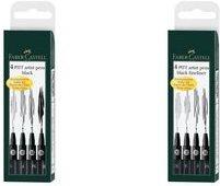 Produktbild Faber-Castell Pitt artist pen (Black, 4 x)